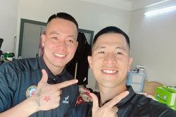 Đình Trọng trở lại mái tóc hồi còn 'trẻ trâu'