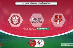 Soi kèo nhà cái TPHCM vs Hải Phòng. Nhận định, dự đoán bóng đá V-League 2022 (19h15, 29/7)