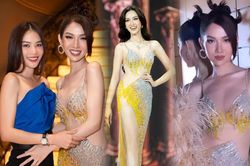 Đỗ Nhật Hà mặc lại váy dạ hội đêm bán kết, gợi nhớ mùa thi hoa hậu đầy sóng gió
