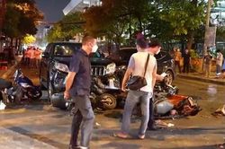 Tạm giữ tài xế gây tai nạn liên hoàn nghiêm trọng tại quận Hà Đông