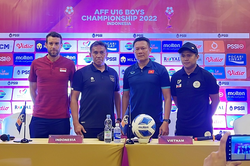 HLV Nguyễn Quốc Tuấn: U16 Việt Nam tôn trọng các đối thủ tại Giải U16 Đông Nam Á 2022