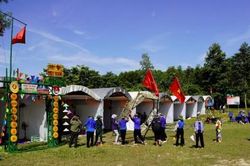 Chính trị - Xã hội Thanh niên Hơn 350 trại sinh tham gia hội trại về nguồn