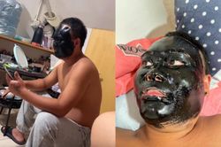 Táy máy nghịch mỹ phẩm của vợ, anh chồng nhận cái kết 'trào nước mắt'