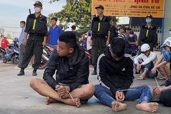 Cử người canh trụ sở công an, nhóm thanh niên 'dàn trận' đua xe