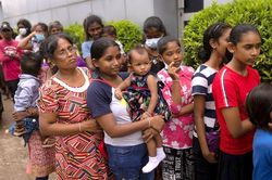 Sri Lanka tìm kiếm nguồn hỗ trợ lương thực khẩn cấp cho trẻ em