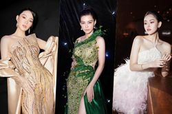 Minh Hằng kiêu kỳ, Bùi Lan Hương ấn tượng với đầm chim công