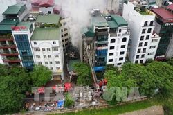 Trước khi hy sinh 3 cán bộ, chiến sỹ đã cứu được 8 người ra khỏi đám cháy