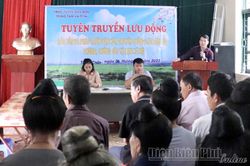 Tuyên truyền lưu động phòng, chống các tệ nạn xã hội