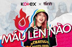 Lần đầu tiên phá vỡ rào cản về kinh nguyệt với chiến dịch 'Máu lên nào - Kotex ft. tlinh'