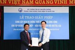 Dịch vụ chữ ký số từ xa MySign của Viettel chính thức được cấp phép