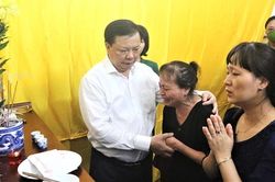 Bí thư Thành ủy Hà Nội: 3 chiến sĩ có hành động dũng cảm, nghĩa hiệp được nhân dân cảm phục