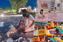 Biệt thự 'đi mỏi chân' có cả khu vui chơi của sao Việt