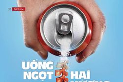 Uống ngọt hại xương