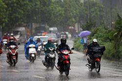Dự báo thời tiết ngày 6/8: Bắc Bộ có mưa rào và dông diện rộng