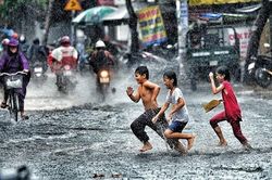 Mưa lớn khắp cả nước, đề phòng tố lốc và gió giật mạnh