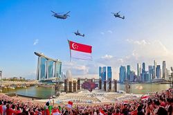 Singapore chuẩn bị những màn diễu hành hoành tráng dịp Quốc khánh