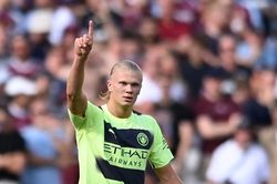 Haaland lập cú đúp, Man City đả bại West Ham