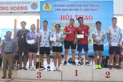 Chính trị - Xã hội Chính trị - Xã hội Hơn 320 vận động viên tham gia hội thao Công đoàn Khu Kinh tế, Công nghiệp tỉnh