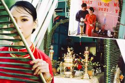 Đám cưới đậm chất miền Tây xưa, mặc áo dài đi guốc mộc đẹp xuất sắc!