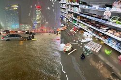 Mưa lớn kỷ lục nhấn chìm Seoul trong 'biển' nước