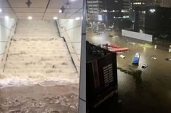 Hàn Quốc: Lượng mưa kỷ lục gây ngập lụt nghiêm trọng tại Seoul, ít nhất 7 người thiệt mạng