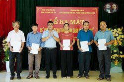 Ra mắt 5 'cụm dân cư an toàn phòng cháy và chữa cháy' tại thị trấn Phù Yên