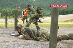 Video đội Việt Nam luyện thi 'Vùng tai nạn' ở Army Games 2022