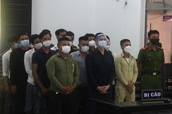 2 nhóm thanh niên hỗn chiến, 19 bị cáo lãnh án