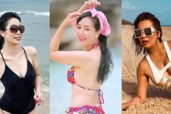 MC Kỳ Duyên, Chiều Xuân và các mỹ nhân Việt tuổi ngũ tuần vẫn đẹp gợi cảm với áo tắm