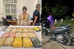 Bắt đối tượng vận chuyển trái phép 120.000 viên ma túy tổng hợp