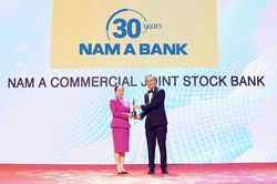 Nam A Bank hai năm liên tiếp nhận giải thưởng 'Nơi làm việc tốt nhất châu Á'