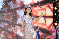 Người đẹp Huỳnh Nguyễn Mai Phương đăng quang Hoa hậu Thế giới Việt Nam