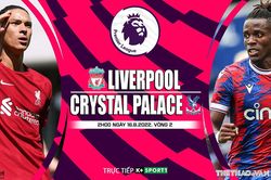 Soi kèo nhà cái Liverpool vs Crystal Palace. Nhận định, dự đoán bóng đá Ngoại hạng Anh (2h00, 16/8)