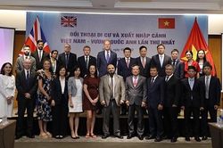 Việt Nam - Vương quốc Anh tăng cường hợp tác phòng, chống tội phạm