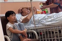 Bệnh nhân nhí '3 phần bất lực 7 phần bất mãn' khi được ông bà vào viện thăm