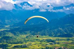 Mùa vàng Tây Bắc nhìn từ trên cao