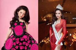 Mẫu nhí Annie Phương Anh hội ngộ Hoa hậu Ngọc Châu