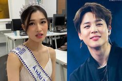 Á hậu Phương Nhi muốn được đóng phim với Jimin (BTS), idol là động lực lớn lúc thi đại học