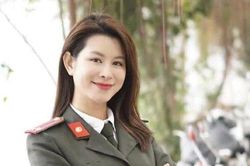 Diễn viên Huyền Trang: 'Tôi tự hào là người chiến sĩ Công an nhân dân'