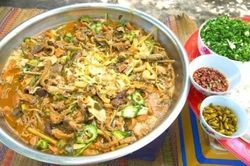 Món gié bò Bình Định thơm ngon, ăn một lần nhớ mãi