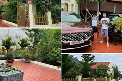 Khung cảnh ngôi nhà nhỏ thanh bình của chàng ca sĩ nghèo 'tay trắng đi lên' từ dòng nhạc sến