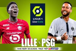 Soi kèo nhà cái Lille vs PSG. Nhận định, dự đoán bóng đá Ligue 1 (01h45, 22/8)