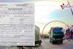 Lái xe 'hổ vồ' đi ngược chiều ở Bắc Giang bị triệu tập và xử lý