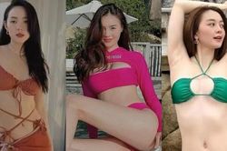 Ninh Dương Lan Ngọc, Minh Hằng khoe body với bikini gợi cảm