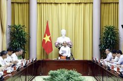 Chủ tịch nước làm việc với Thường trực Hội đồng Tư vấn đặc xá