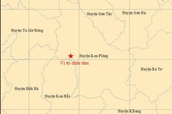 Động đất 4,7 độ richter xảy ra ở Kon Tum, Quảng Nam nhiều người tháo chạy
