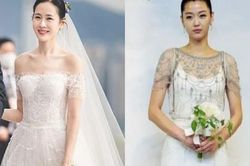 11 mẫu váy cưới đẹp xuất sắc của sao Hàn: Son Ye Jin, Jun Ji Hyun...