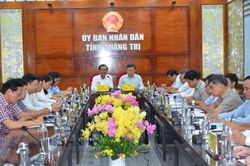 Tháo gỡ khó khăn về GPMB, đẩy nhanh tiến độ thi công dự án nâng cấp Quốc lộ 9 đoạn từ cảng Cửa Việt đến Quốc lộ 1