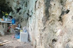 Khai quật Di chỉ khảo cổ học Làng Vành (Lạc Sơn - Hòa Bình) nhớ nữ khảo cổ học Pháp Madeleine Colani