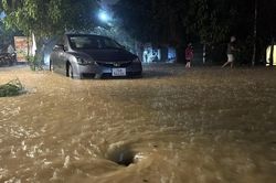 Quảng Ninh: Bão số 3 đổ bộ gây mưa lớn, nhiều tuyến đường bị ngập